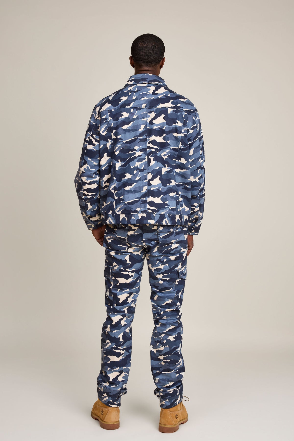 Men's Better Days Jacket And Pant Set [Blue Camo]
