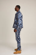 Men's Better Days Jacket And Pant Set [Blue Camo]