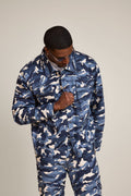 Men's Better Days Jacket And Pant Set [Blue Camo]