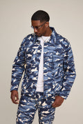 Men's Better Days Jacket And Pant Set [Blue Camo]