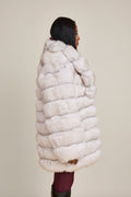 Women's Ashley Convertible Fox Coat [Natural White]