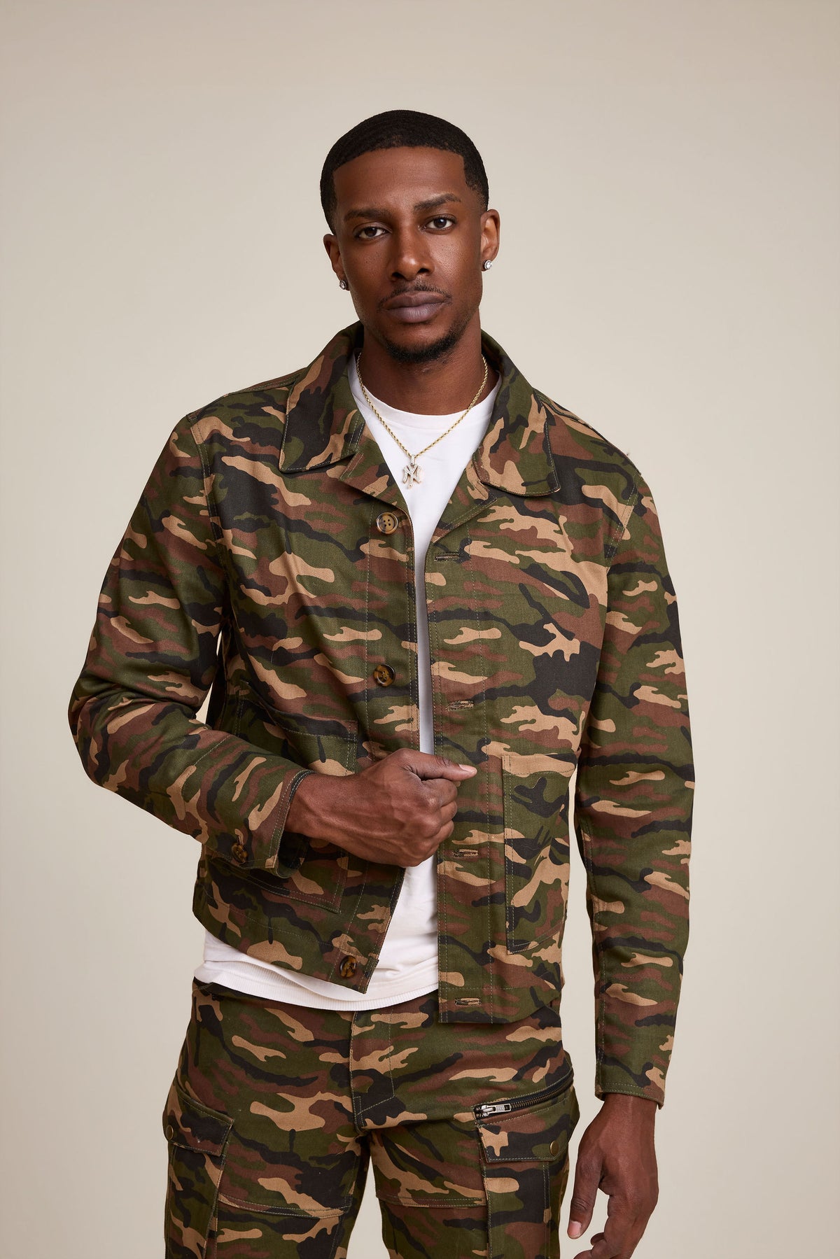 Men's Ashton Jacket And Pant Set [Camo]