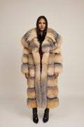 Women's Sky Fox Trench Coat [Golden]