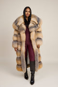 Women's Sky Fox Trench Coat [Golden]