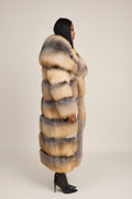 Women's Sky Fox Trench Coat [Golden]