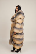 Women's Sky Fox Trench Coat [Golden]
