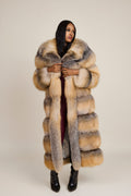 Women's Sky Fox Trench Coat [Golden]