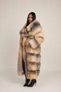 Women's Sky Fox Trench Coat [Golden]
