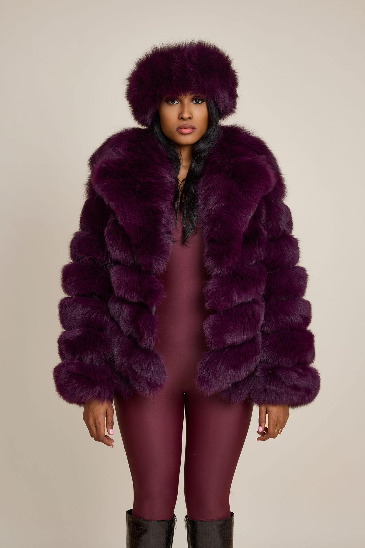 Women's Nelly Fox Jacket [Plum]