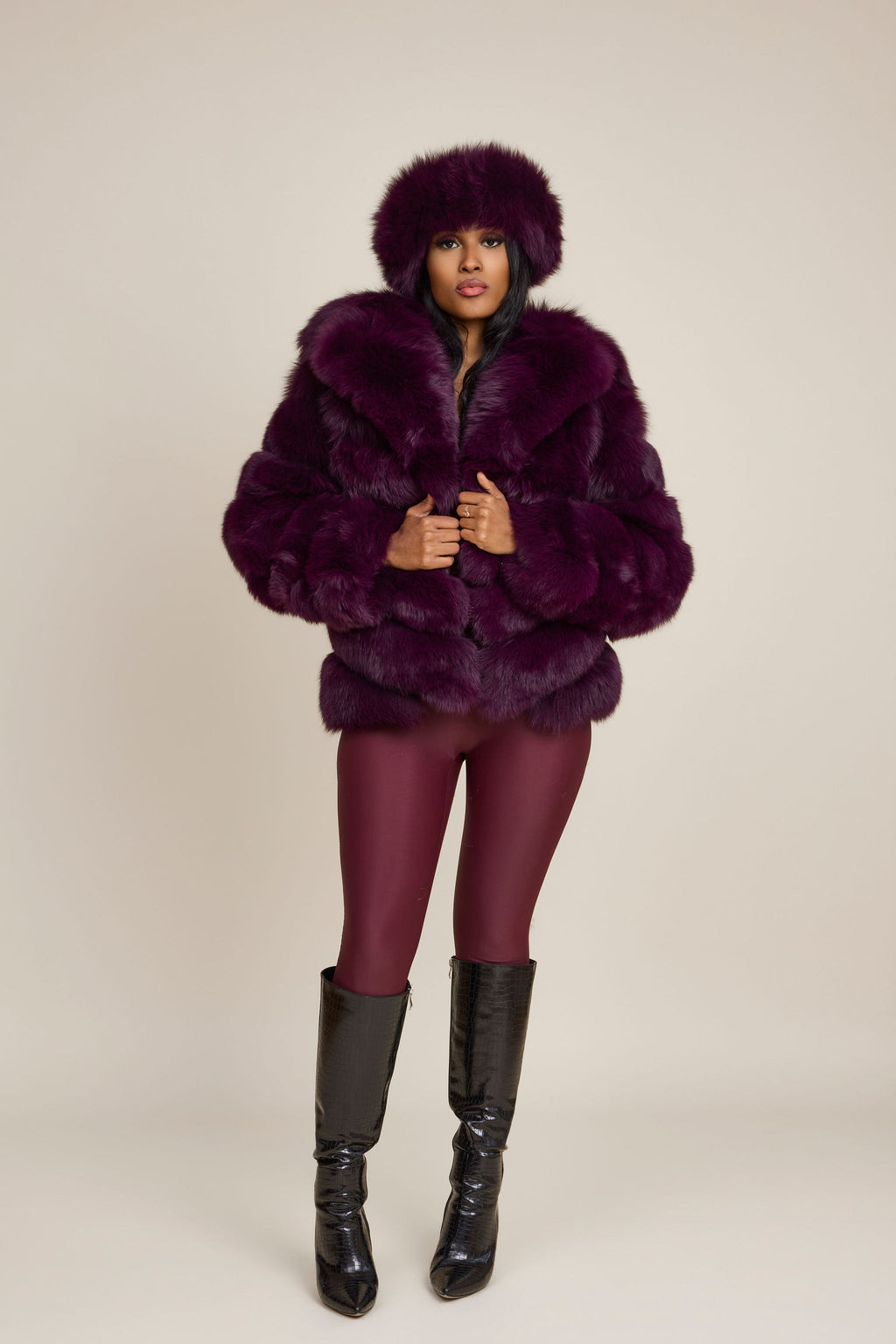 Women's Nelly Fox Jacket [Plum]