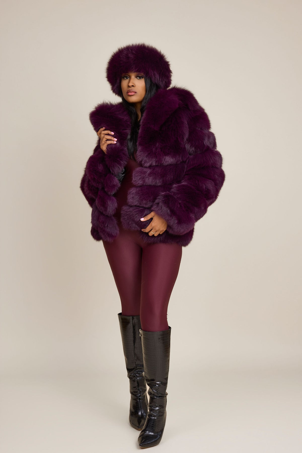 Women's Nelly Fox Jacket [Plum]