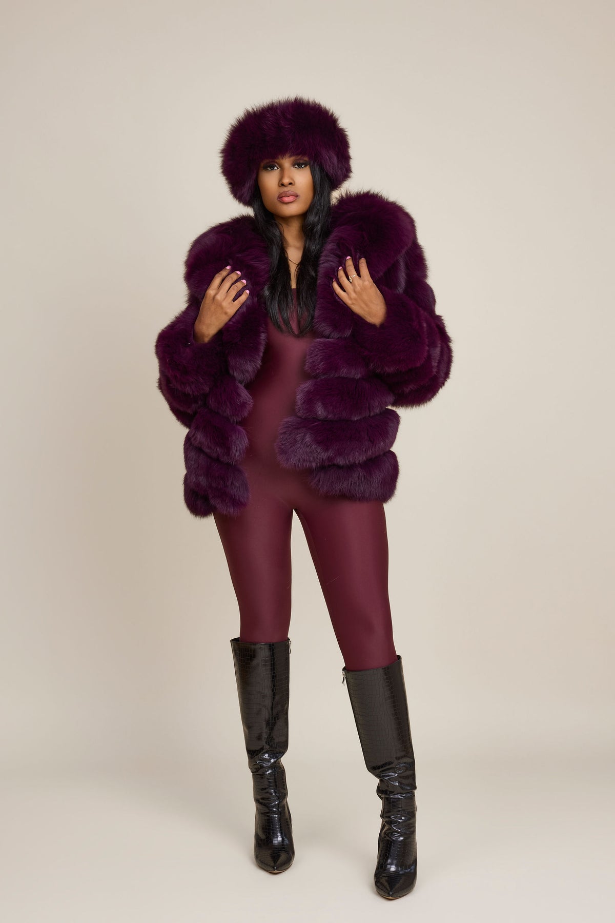 Women's Nelly Fox Jacket [Plum]
