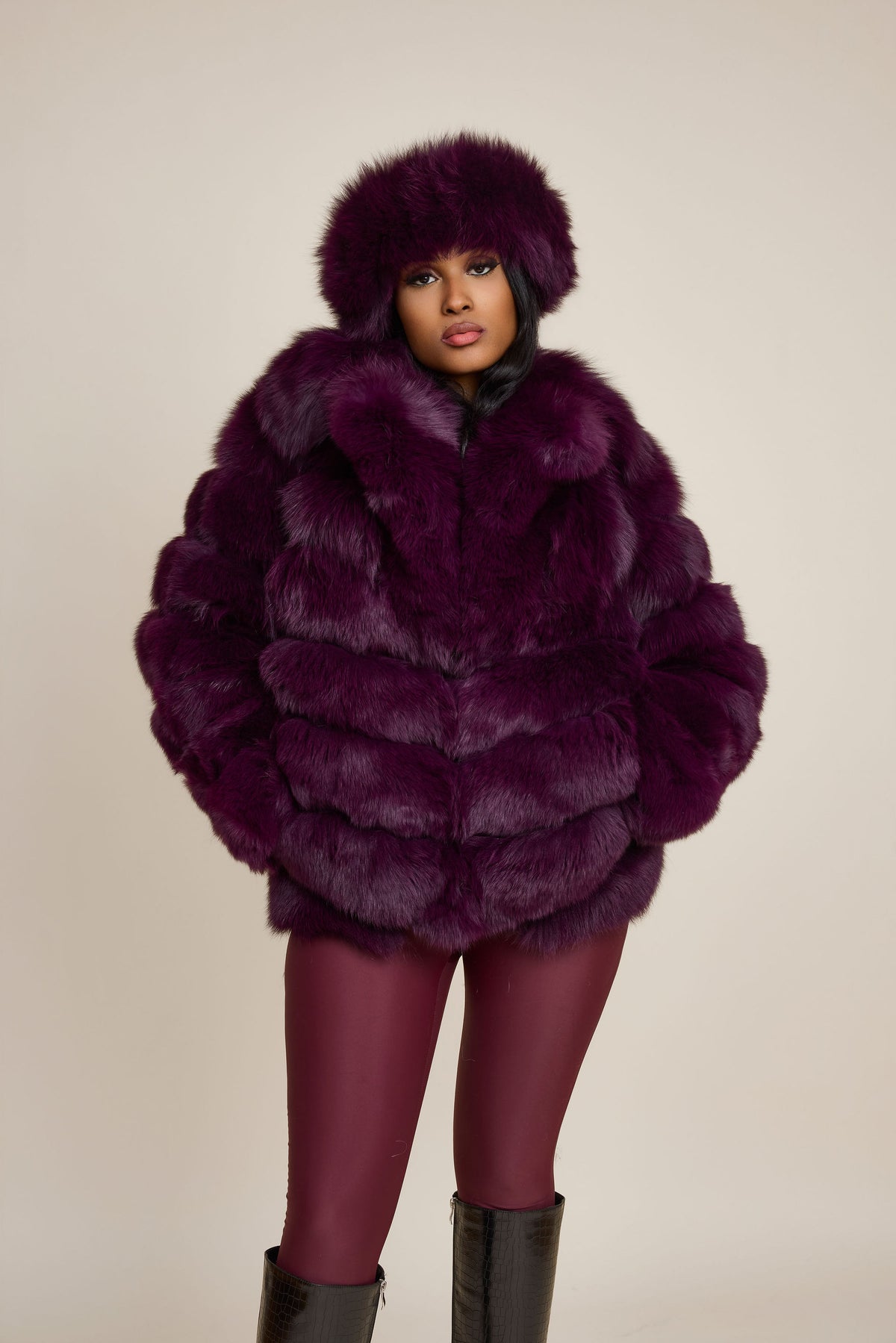 Women's Nelly Fox Jacket [Plum]