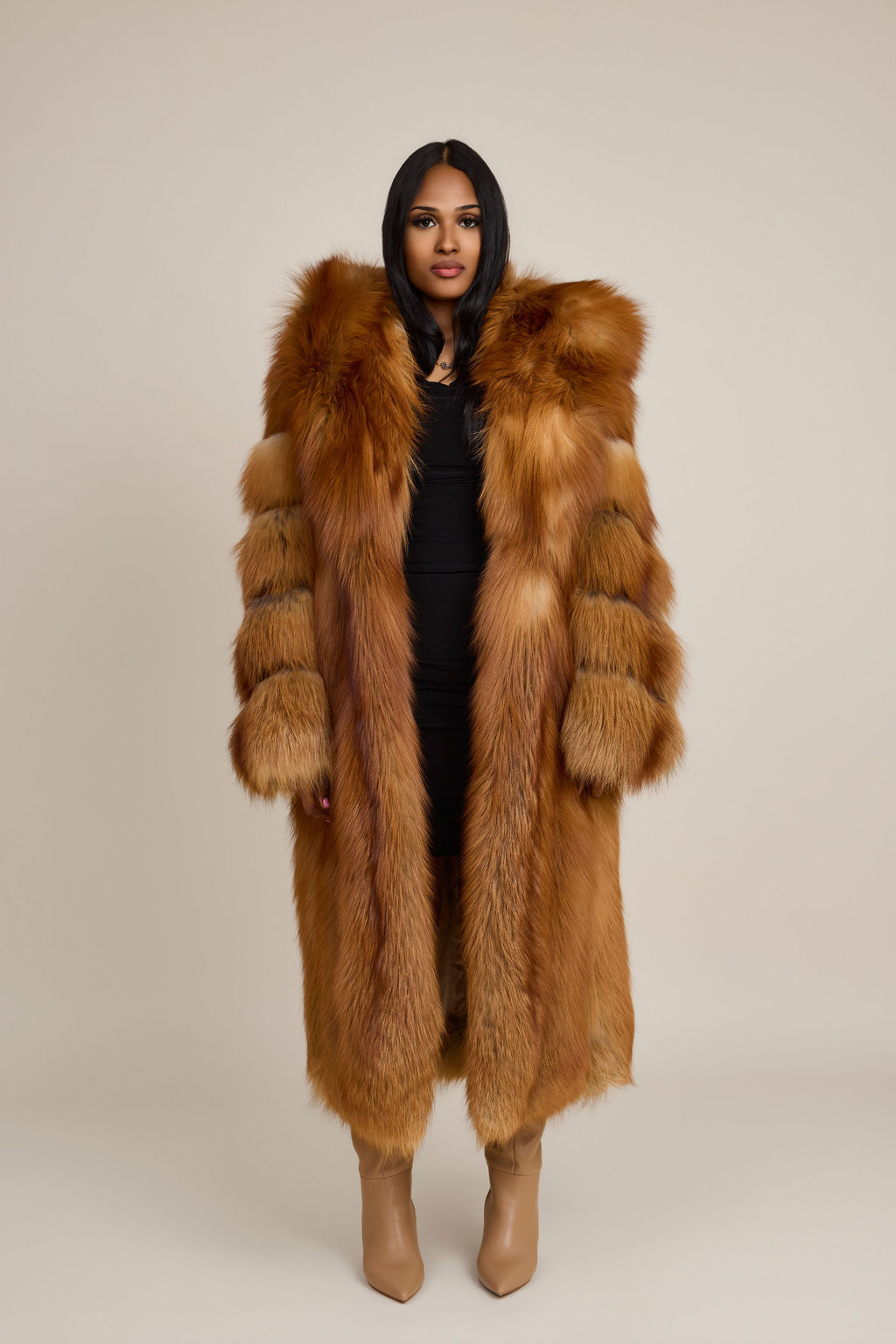 Women's Linda Fox Trench Coat [Red Fox]