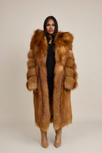 Women's Linda Fox Trench Coat [Red Fox]