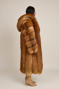 Women's Linda Fox Trench Coat [Red Fox]