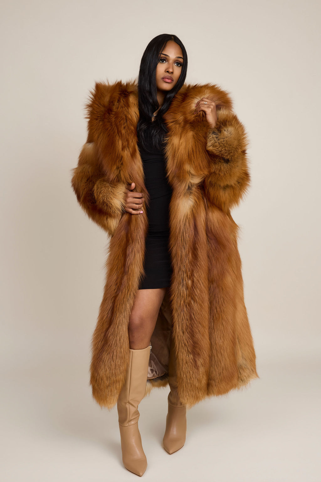 Women's Linda Fox Trench Coat [Red Fox]