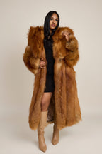 Women's Linda Fox Trench Coat [Red Fox]