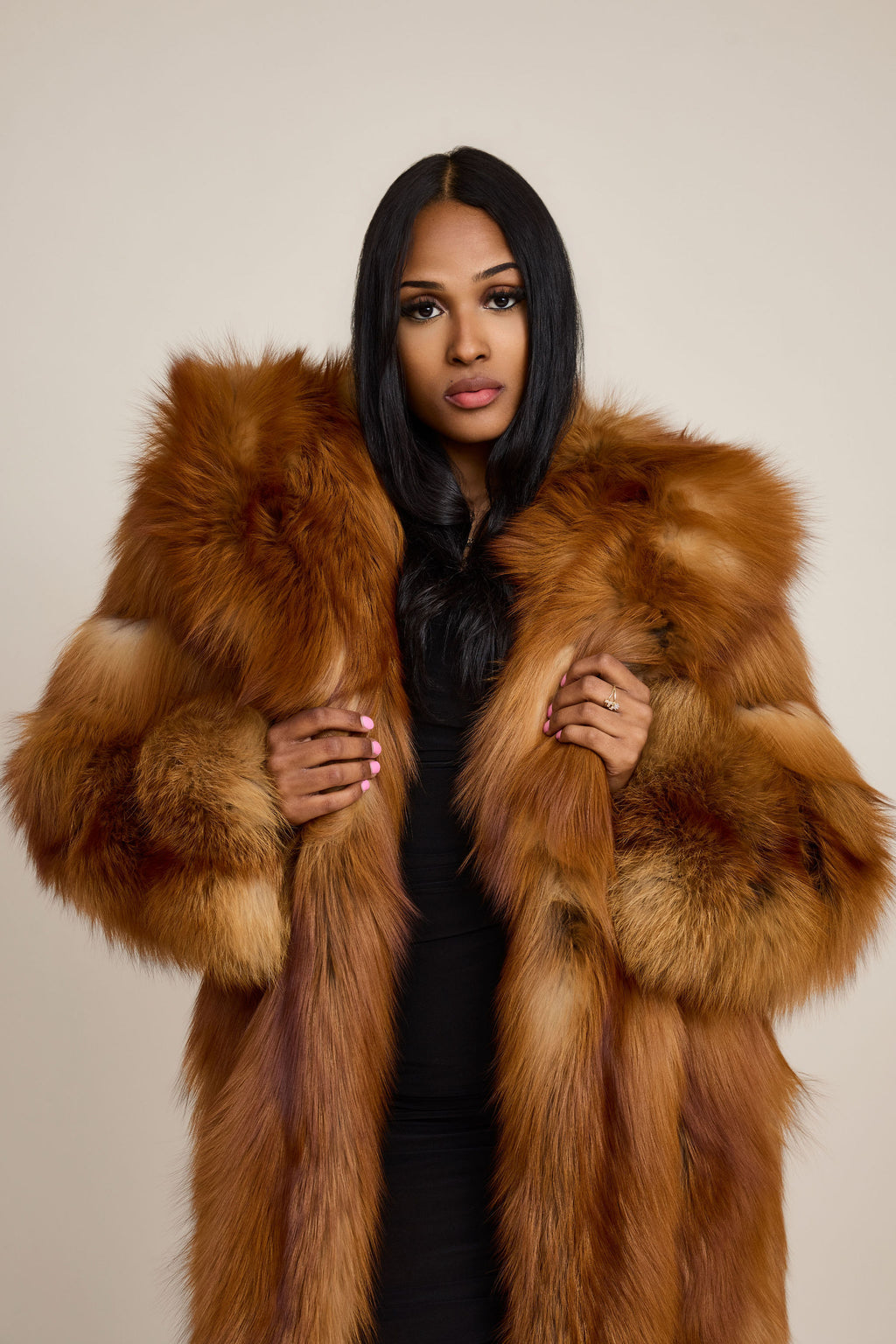 Women's Linda Fox Trench Coat [Red Fox]