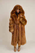 Women's Linda Fox Trench Coat [Red Fox]