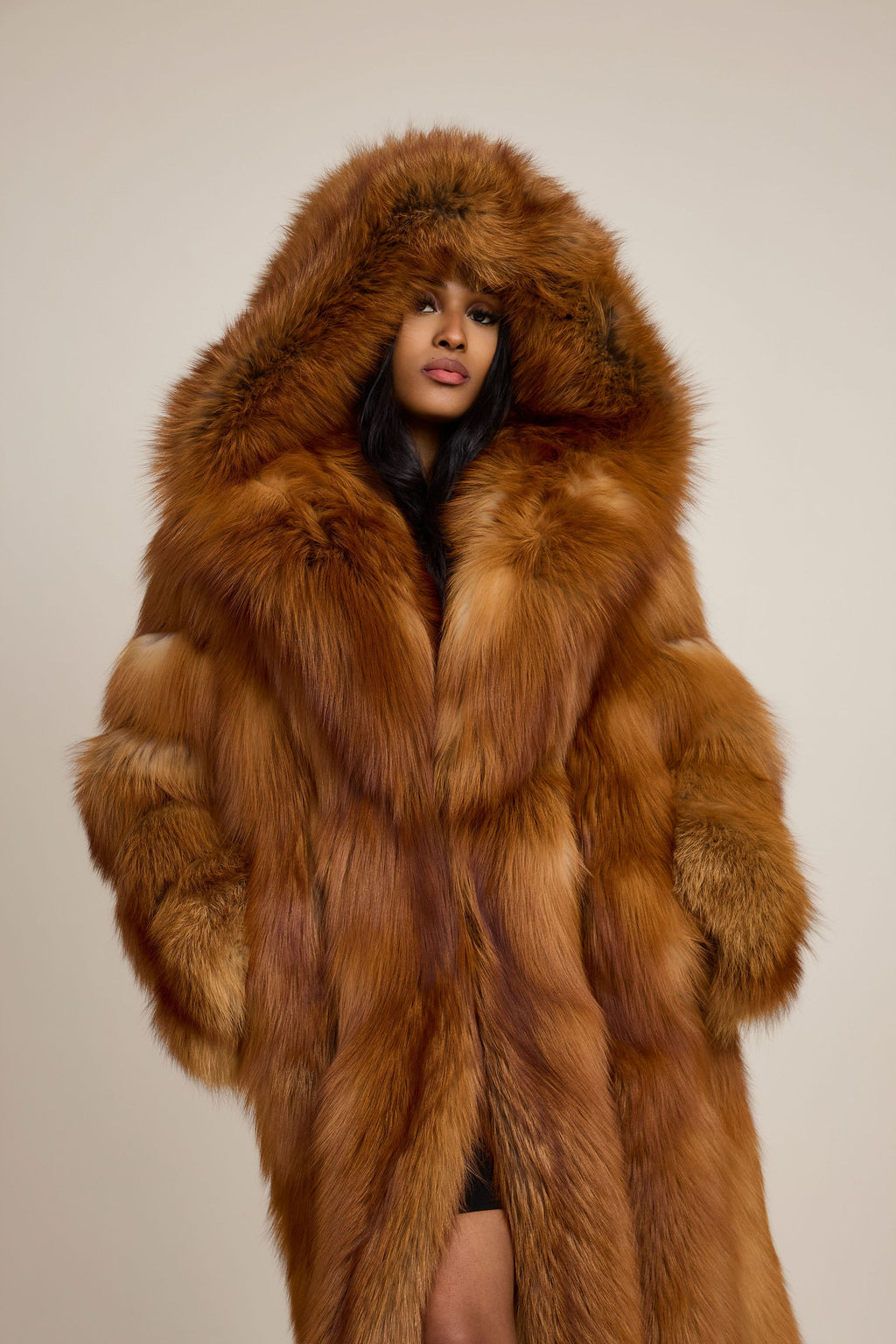 Women's Linda Fox Trench Coat [Red Fox]