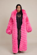 Women's Sydney Fox Trench Coat [Pink]
