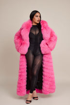Women's Sydney Fox Trench Coat [Pink]