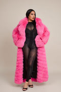 Women's Sydney Fox Trench Coat [Pink]