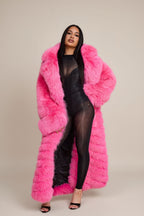Women's Sydney Fox Trench Coat [Pink]