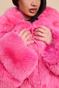 Women's Sydney Fox Trench Coat [Pink]