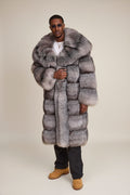 Men's Will Fox Trench Coat [Silver]