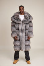 Men's Will Fox Trench Coat [Silver]