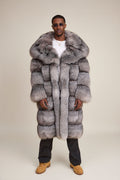Men's Will Fox Trench Coat [Silver]