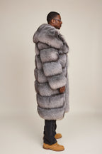 Men's Will Fox Trench Coat [Silver]