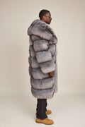 Men's Will Fox Trench Coat [Silver]
