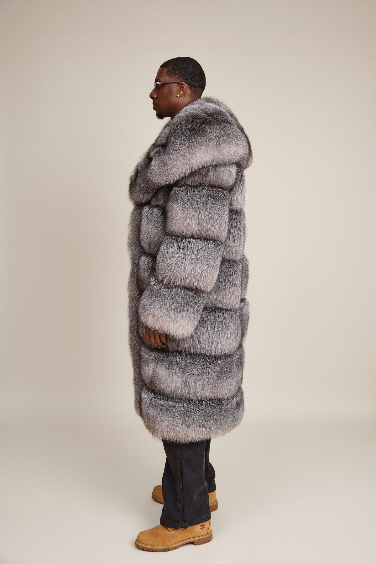 Men's Will Fox Trench Coat [Silver]