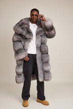 Men's Will Fox Trench Coat [Silver]