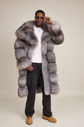 Men's Will Fox Trench Coat [Silver]