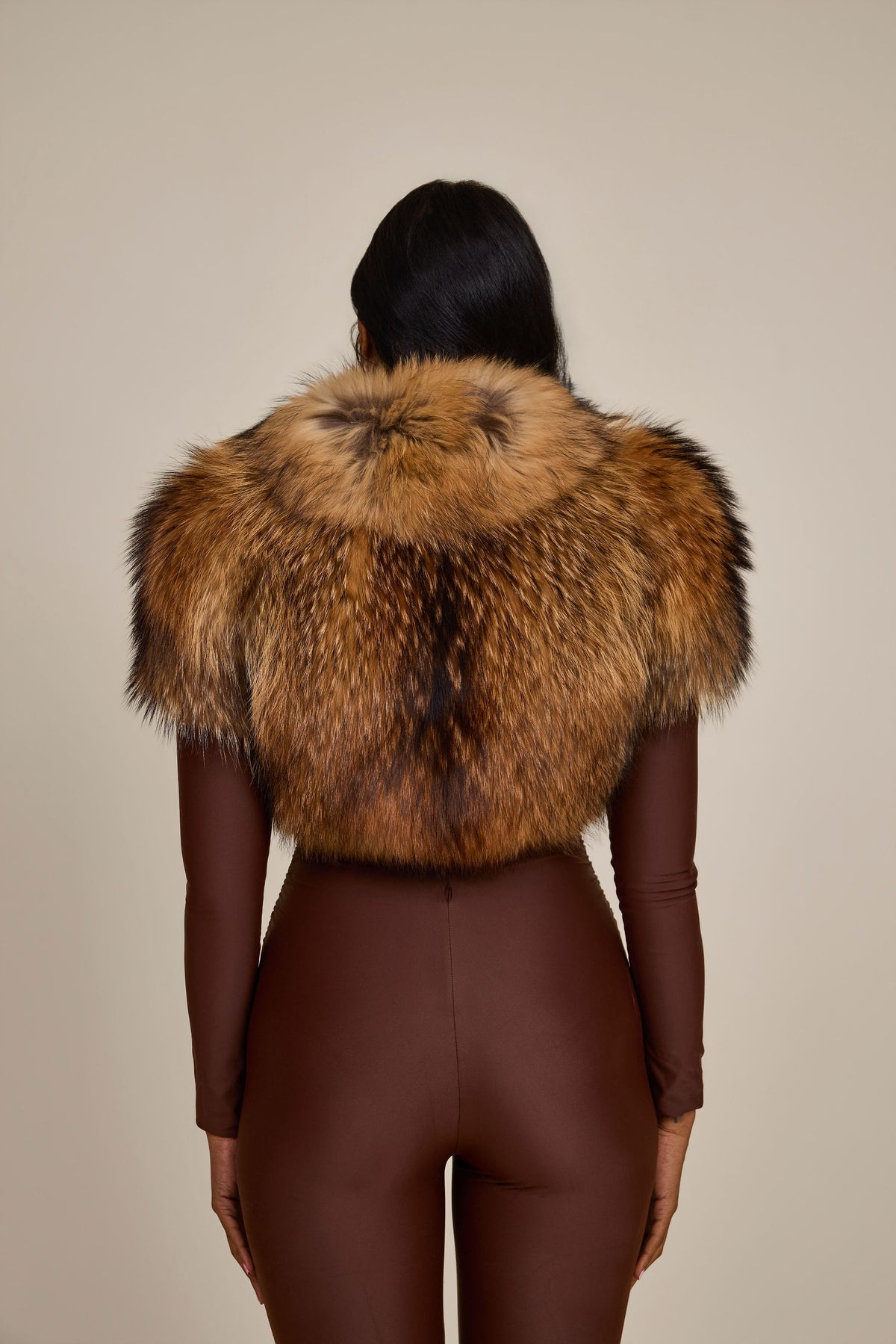 Women's Mariah Raccoon Fur Bolero