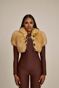 Women's Mariah Fox Fur Bolero