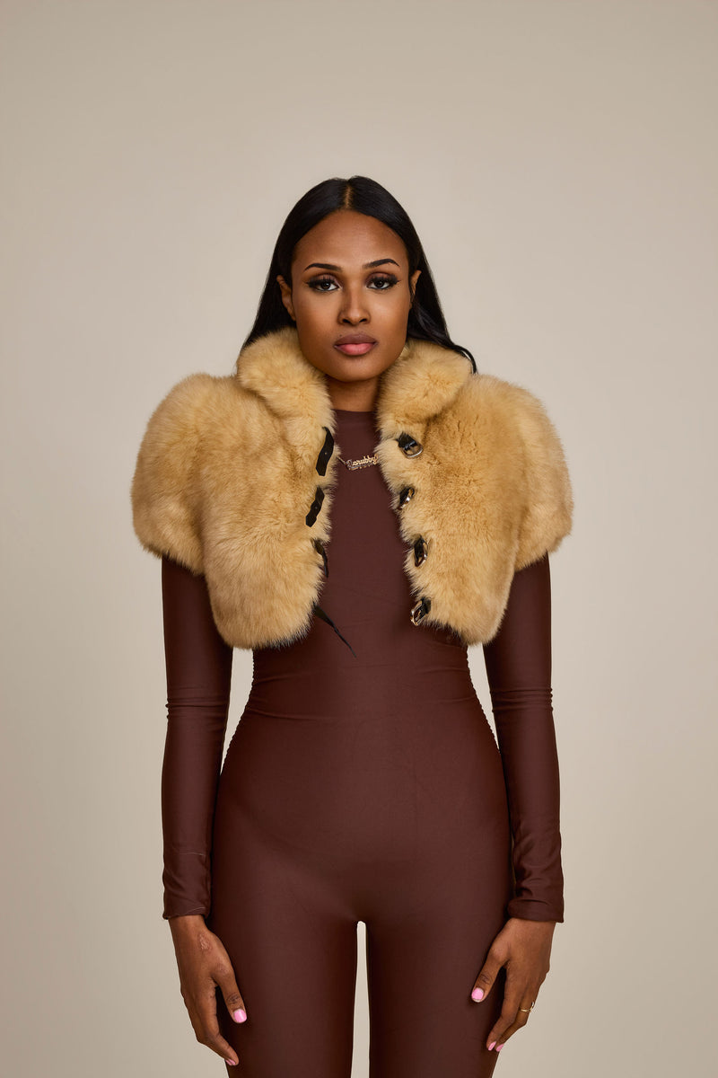 Women's Mariah Fox Fur Bolero