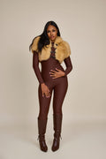 Women's Mariah Fox Fur Bolero