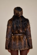 Women's Peggy Mink Coat [Natural]