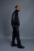 Men's Leather & Persian Lamb Combo 2.0 [Black]