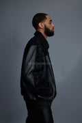Men's Leather & Persian Lamb Combo 2.0 [Black]