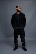 Men's Dex Persian Lamb Coat [Black]