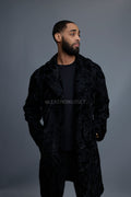 Men's Dex Persian Lamb Coat [Black]