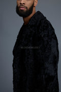 Men's Dex Persian Lamb Coat [Black]