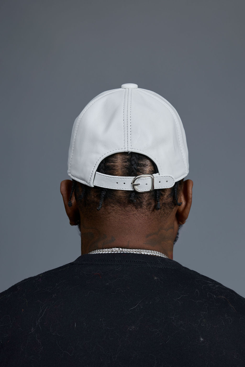 Leather Baseball Cap