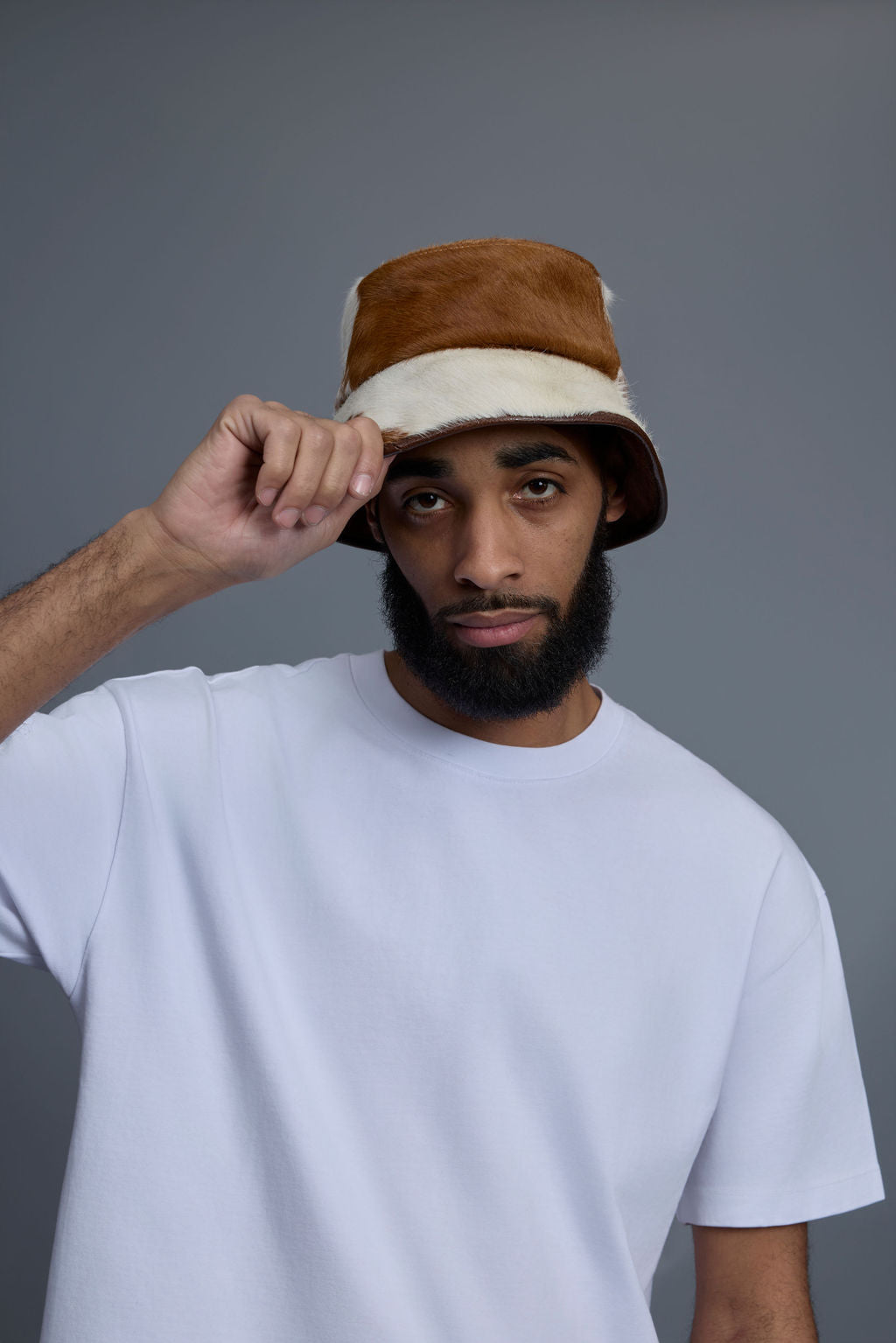 Unisex Pony Skin Bucket Hat